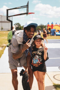 jameson williams detroit lions back 2 school day