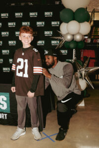 denzel ward dicks sporting goods event denzel ward height and weight